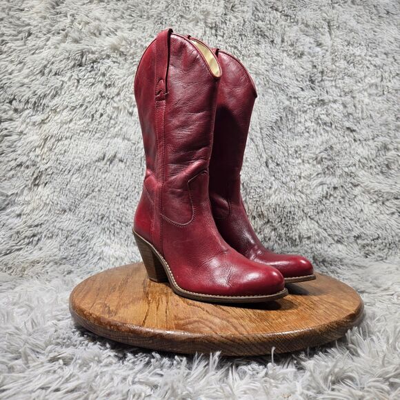 Jessica Simpson Shoes - Jessica Simpson Caralee Style Womens Size 6 Western Country Cowgirl Cowboy Boots